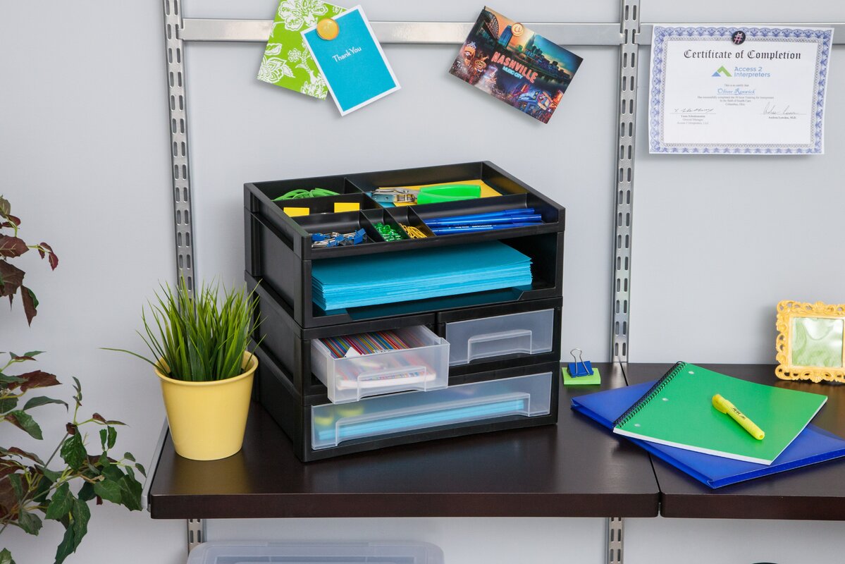 IRIS Desk Top Organizer & Reviews | Wayfair