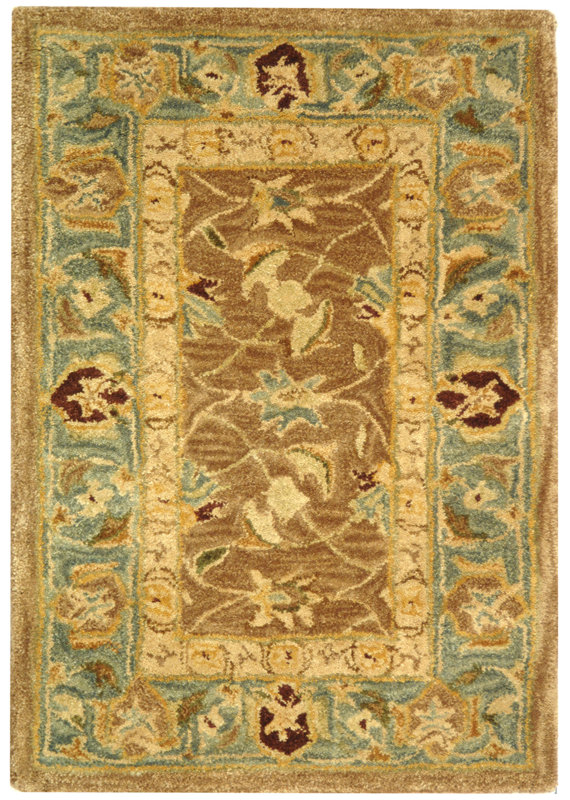 Safavieh Anatolia HandTufted Yellow/Green Area Rug & Reviews Wayfair