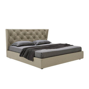 Wynn Upholstered Platform Bed by Calli..
