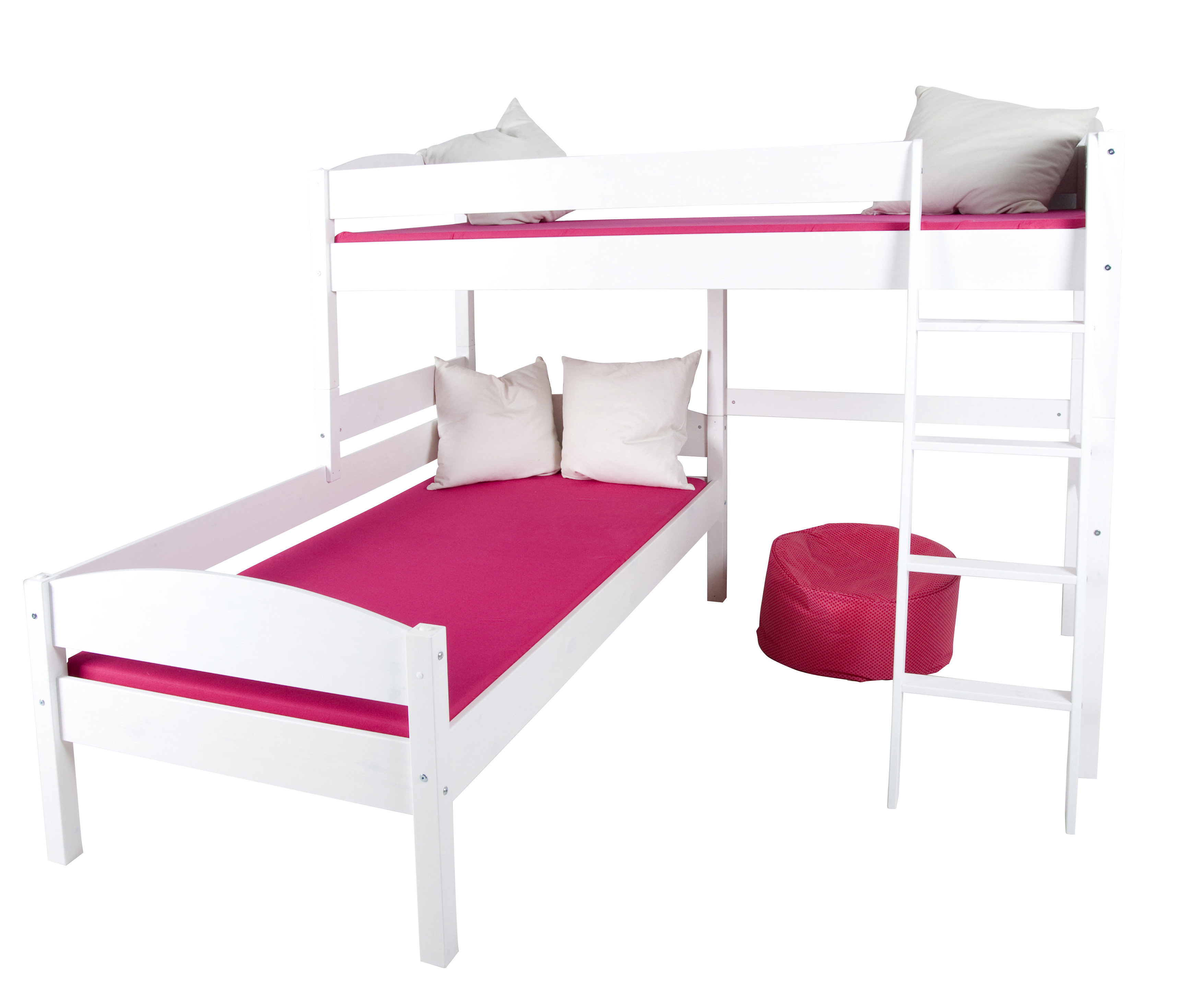 Etagenbett Wayfair : Lilokids l förmige etagenbett basic 90cm x 200cm wayfair.de