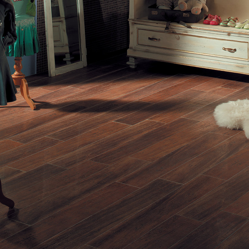Msi Botanica Teak 6 X 24 Porcelain Wood Tile In Glazed Textured Botanica Teak 6 X 24 Porcelain Wood Tile In Glazed Textured