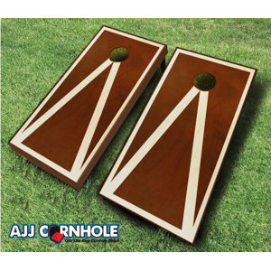 10 Piece Pyramid Cornhole Set