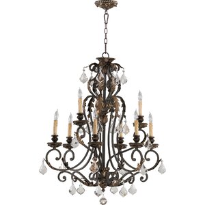 Ancram 9-Light Candle-Style Chandelier