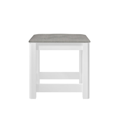 White Dressing Table Stools You'll Love | Wayfair.co.uk