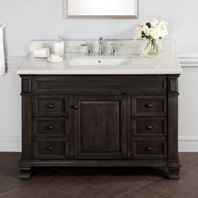 Bathroom Vanities Nashville Tn ari kitchen & bath jude 48" single bathroom vanity set & reviews Bathroom Vanities Nashville Tn ari kitchen & bath jude 48" single bathroom vanity set & reviews