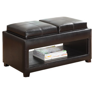 Flip Top Ottoman Wayfair Clarkstown Flip Top Storage Ottoman