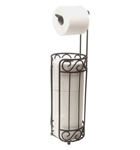 Toilet Paper Holders You\'ll Love | Wayfair Toilet Paper Holders You\'ll Love | Wayfair