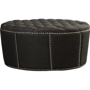 Jai Nailhead Trim Ottoman by Willa Arl..