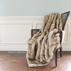 Faux Fur Lounge Throw Blanket