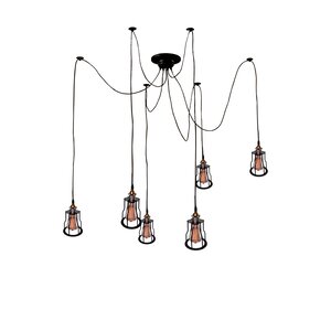 Salome 6-Light Shaded Chandelier