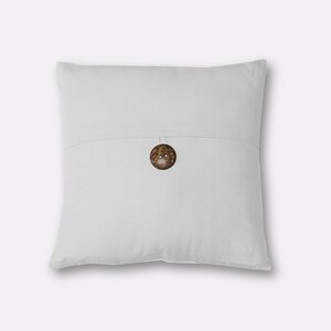 Mullins Essex Button Throw Pillow