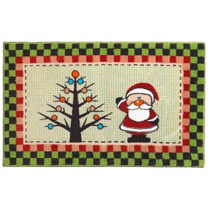 Americana Holiday Bathroom Rug