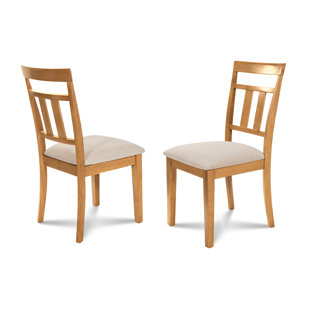 Oak Padded Kitchen Chairs Wayfair Dahle Soft Padded Dining Side Chair Set Of 2