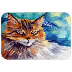 Cat Watching You Kitchen/Bath Mat