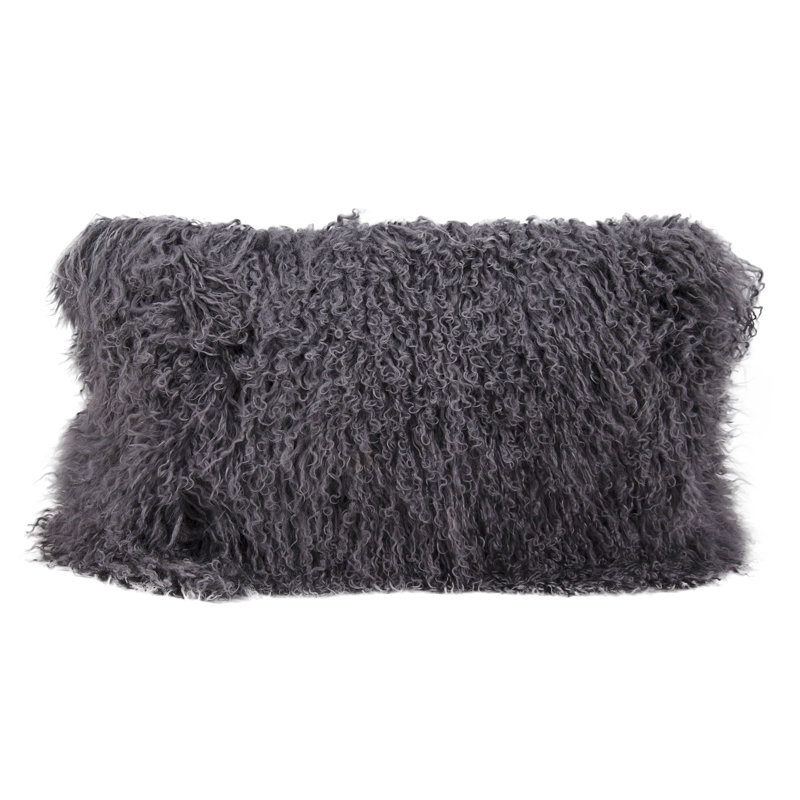 Willa Arlo Interiors Surrey Faux Fur Lumbar Pillow & Reviews Wayfair