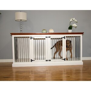 Cozy K-9 Double Wide Large Credenza Pet Crate