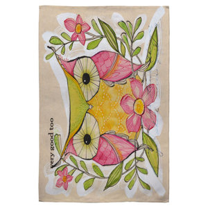 Cori Dantini Very Good Green/Pink Area Rug