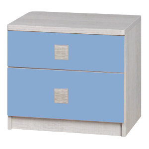 Nachttisch Liza mit 2 Schubladen von dCor design
