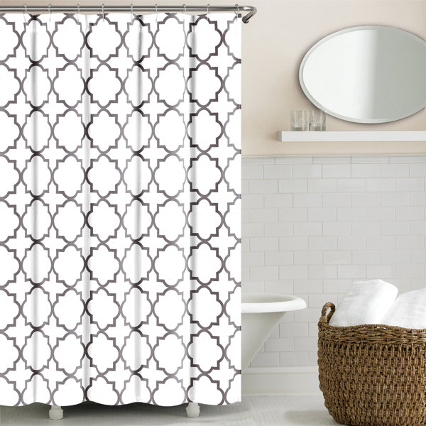 Shower Curtains three posts prattsburgh cotton shower curtain & reviews | wayfair Shower Curtains three posts prattsburgh cotton shower curtain & reviews | wayfair