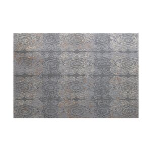 Soluri Gray Indoor/Outdoor Area Rug