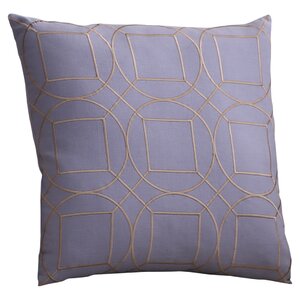 Lambda Square Linen Throw Pillow