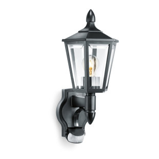 Pir Security Lights Motion Sensor Wayfair Co Uk 1 Light Outdoor Wall Lantern With Sensor