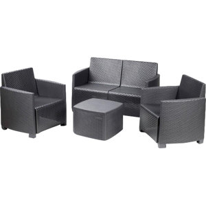 4-tlg. Sitzgruppe mit Sofa von Bel Étage