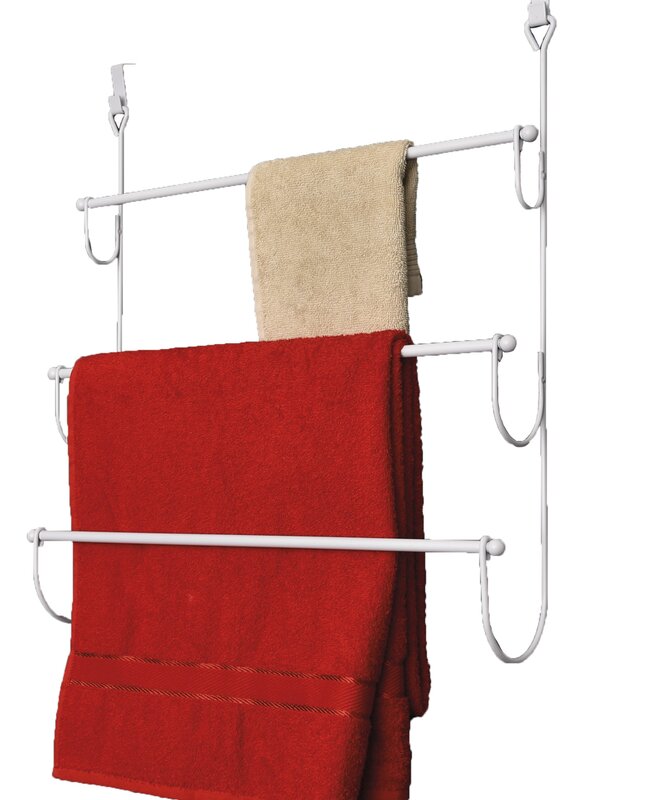 Evideco Over-the-Door Towel Rack & Reviews | Wayfair