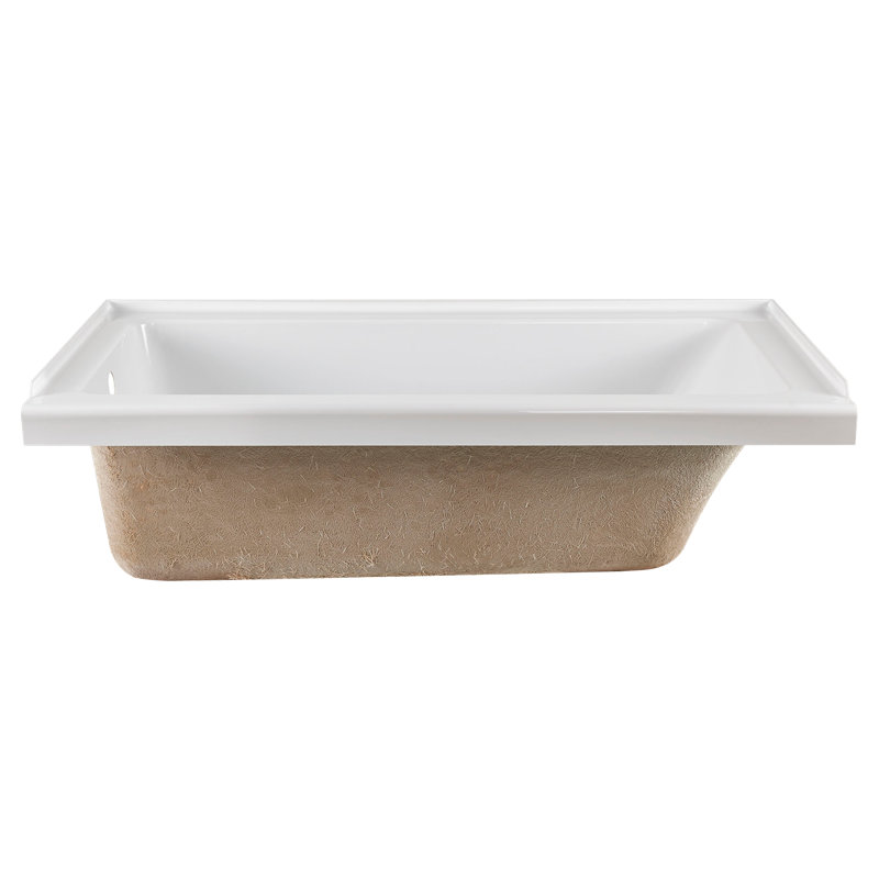 American Standard Studio Fold Over Edge 60" x 30" Alcove ...