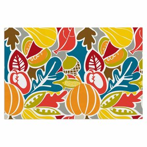 Agnes Schugardt Fall Harvest Food Doormat