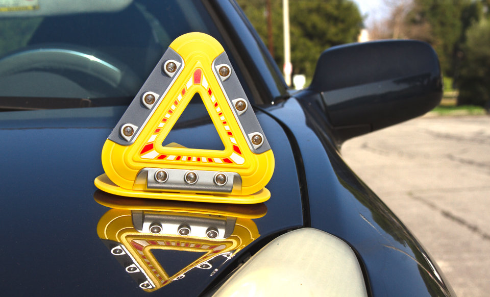 Imperial Home Flashing Emergency Triangle LED Warning Lights & Reviews