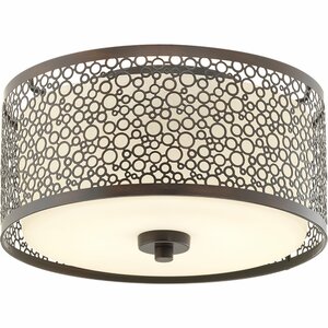 Komal 1-Light Flush Mount