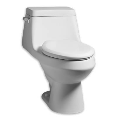 American Standard Cadet Compact 3 Flowise 1 28 Gpf Elongated One Fairfield 1 28 Gpf Elongated One Piece Toilet Seat Included