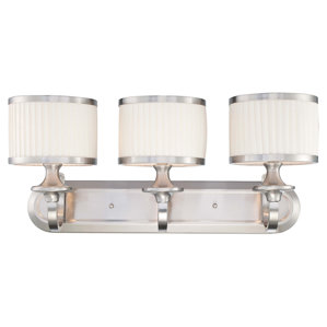 Bathroom Vanity Lights With Fabric Shades fabric bathroom vanity lighting you'll love | wayfair Bathroom Vanity Lights With Fabric Shades fabric bathroom vanity lighting you'll love | wayfair