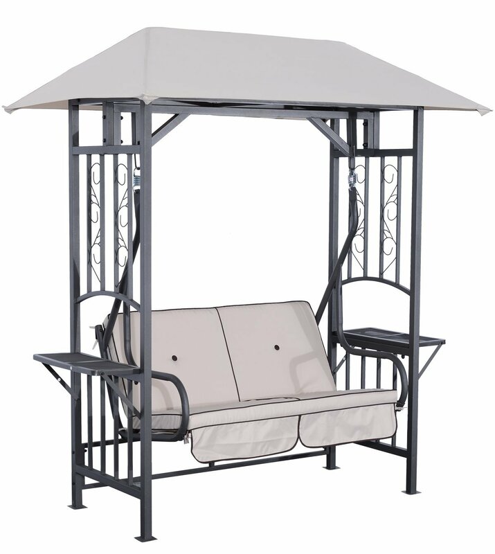 Bel Étage 2 Seater Garden Swing Seat with Stand & Reviews ...