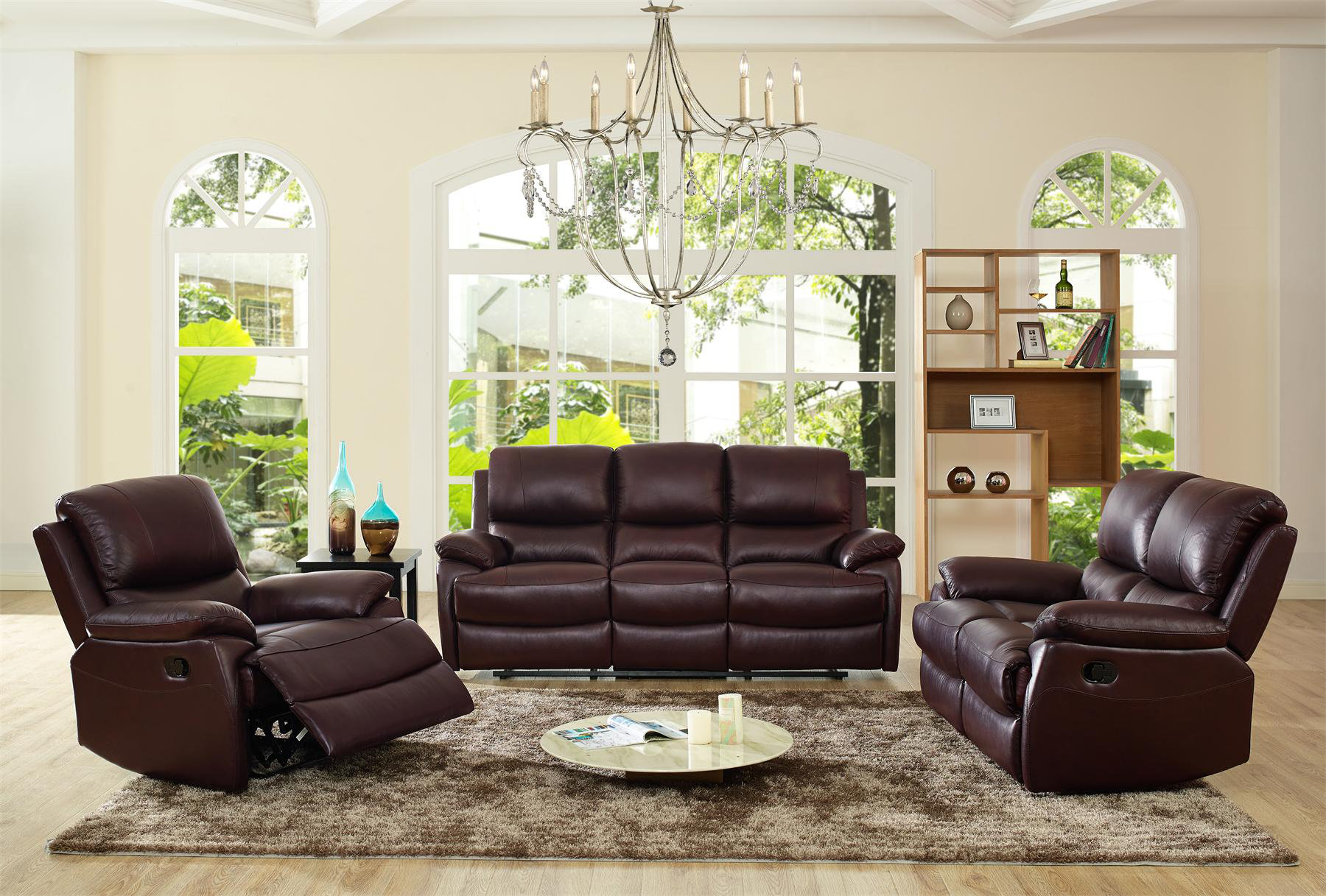 Allensby 3 Piece Reclining Sofa Set
