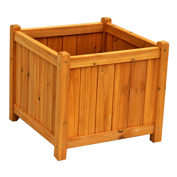 Wood Planter Bo You Ll Love Wayfair