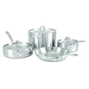 Viking 7 Ply Wayfair Viking 5 Ply Professional 7 Piece Cookware Set