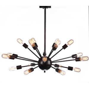 Weiss 18-Light Sputnik Chandelier