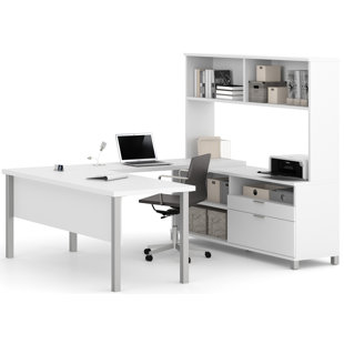 Modern Contemporary White Office Furniture Allmodern Quickview