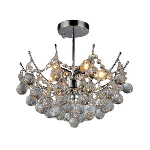 Yulia 5-Light Crystal Chandelier