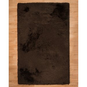 Hand-Tufted Brown Area Rug