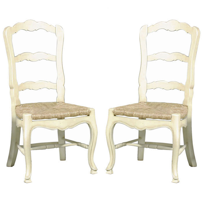 French Country Solid Wood Dining Chair Joss Main French Country Solid Wood Dining Chair