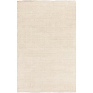 HawaII Jane Hand-Woven Ivory Area Rug