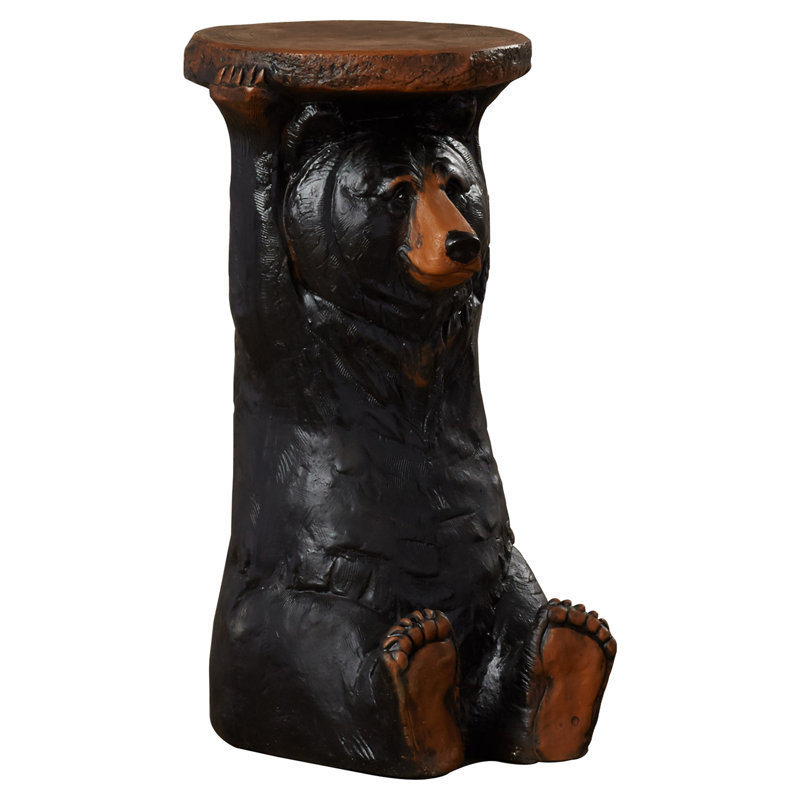 Design Toscano Forest Bear End Table & Reviews Wayfair