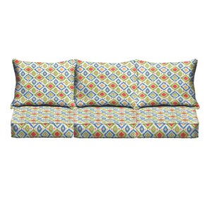 6 Piece Outdoor Sofa Cushion Set