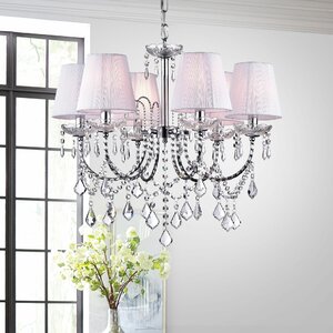 Annette 6-Light Crystal Chandelier