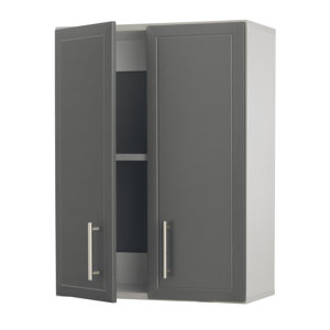 ProGarage 32.32u201d H x 24.02u201d W x 12.39u201d D 2 Door Storage Cabinet