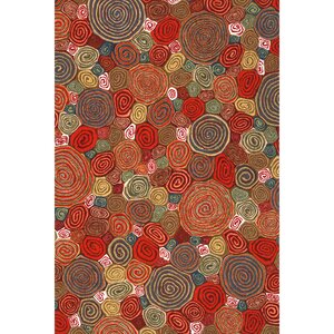 Derek Swirls Indoor/Outdoor Area Rug