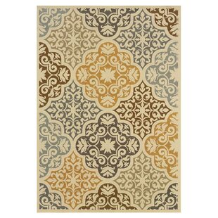 View Colton Yellow brown Indoor outdoor Area Rug